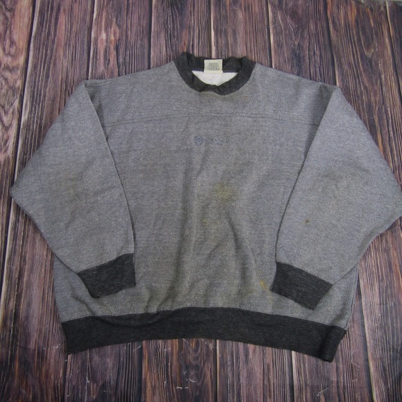 Lee Sport Sweater Mens 2XL Silicon Graphics Computer Embroidered Crewneck 90s